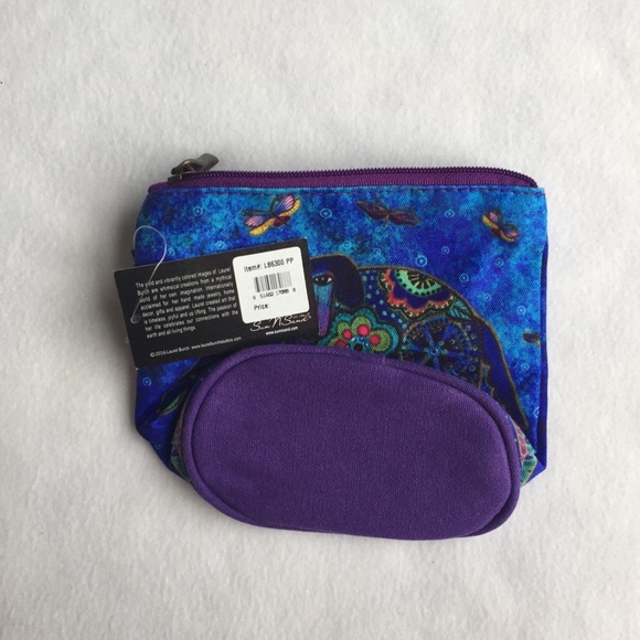 Cosmetic Makeup Canine Friends Dogs Canvas Bag - Picture 6 of 7